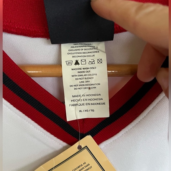 NWT Vintage Majestic Boston Red Sox Carlton Fisk Cooperstown Hall Of Fame Jersey - Picture 6 of 14